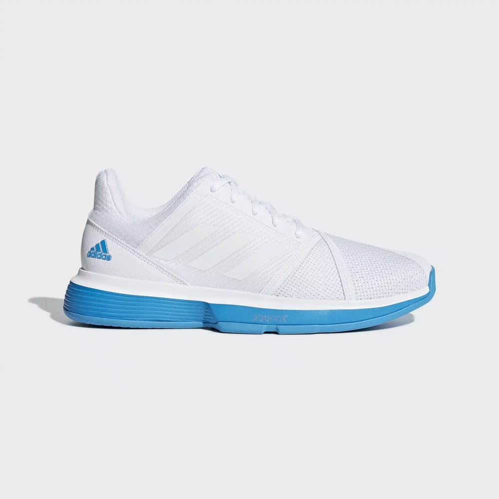 Adidas CourtJam Bounce Zapatillas De Tenis Blancos Para Hombre (MX-53489)